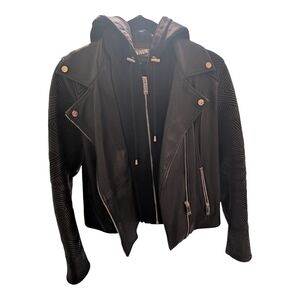 EUC Danier Imani Moto Jacket Size L